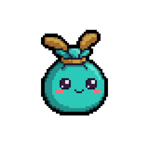 A teal Bagling
